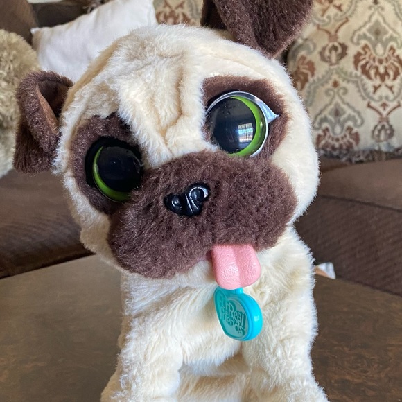 FurReal Friends JJ My Jumpin' Pug Puppy Pet Dog Interactive Toy Plush Ha… - Picture 3 of 7